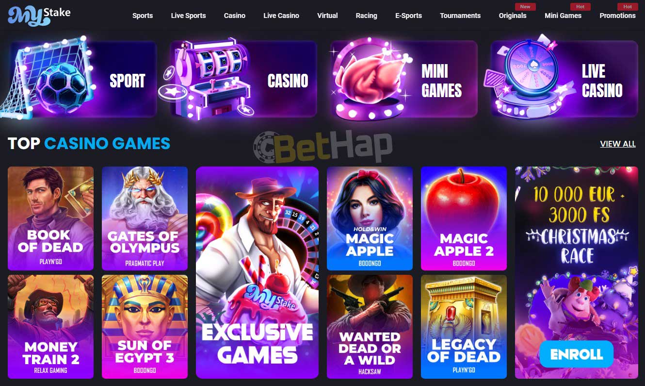 My Stake Casino — Non GamStop UK
